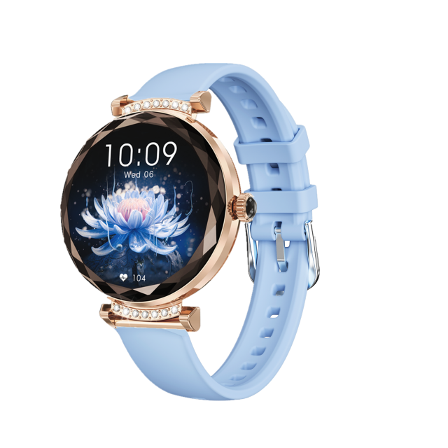 スマートウォッチ 通話機能 心拍数 女性 IP68防水 レディース