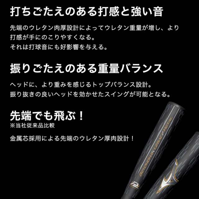 即日出荷 ミズノ 野球用 軟式 バット ビヨンドマックスレガシー メタル トップバランス 金属芯採用 LEGACY 1CJBR201 miz24fw