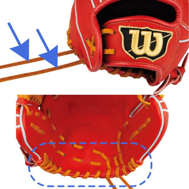 即日出荷 展示会限定 ウイルソン ジュニア用 少年野球用 グラブ 内野用