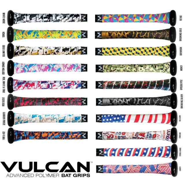 バルカン VULCAN バット グリップテープ USAシリーズ 正規輸入品 VULCAN-USAの通販はau PAY マーケット - 野球 専門店ベースマン