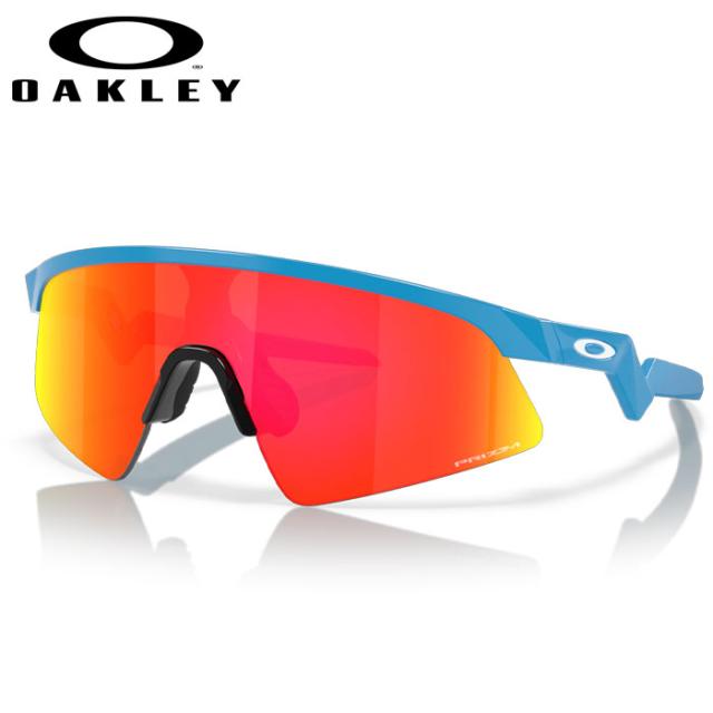 即日出荷 OAKLEY オークリー サングラス 小さめ ジュニア向け 女性向け Polished Sky Blue × Prizm Ruby Resistor Sweep OJ9015-02