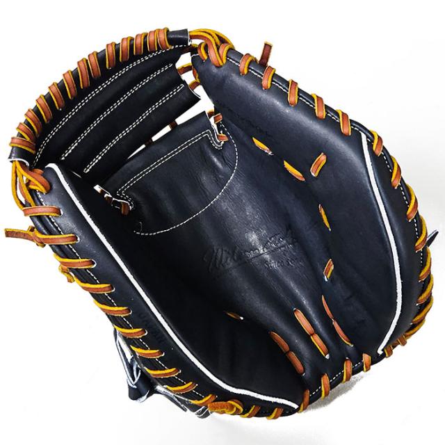 ウイルソン 硬式用キャッチャーミット CM33型 Wブラック 2024秋冬限定