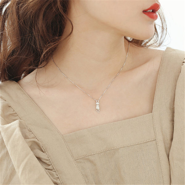 即納 メ便送料無料 ネックレス レディース シルバー ねこ柄 猫柄 アクセサリー プチプラ シンプルネックレス 可愛いの通販はau Pay マーケット Denny Honey