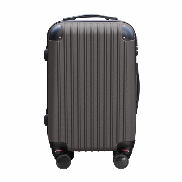 スーツケース キャリーバッグキャリーケース 超軽量 かわいい Mサイズ グレー