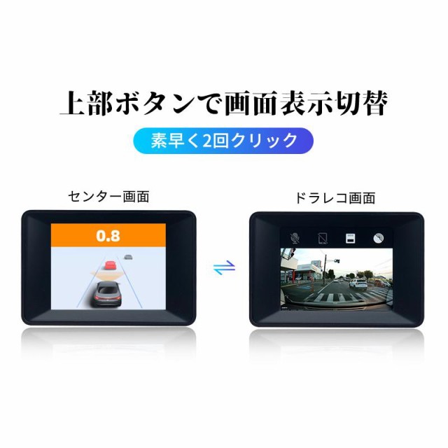 MINIEYE 2Pro ドライブレコーダー 前後カメラ 4K AI搭載 安全装置付き 衝突予防システム 運転