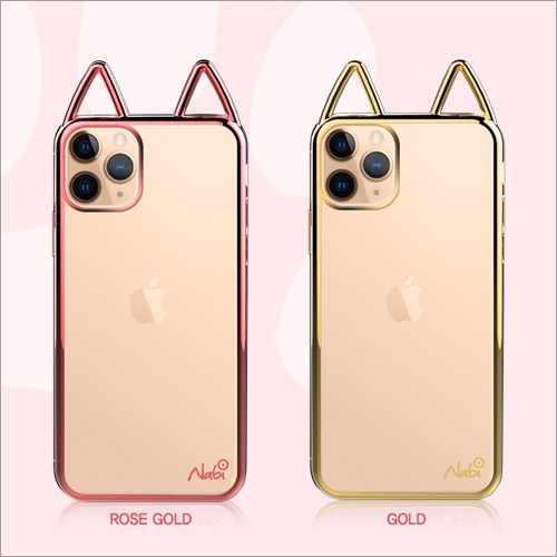 iPhone SE 第２世代/ 11 / 11 Pro / X / Xs / XR / XS Max / iPhone7 / 8 7+ / 8+  ケース Navi CASE ネコ 耳 猫耳 カバー TPUケース ネコポスの通販はau