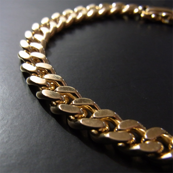 喜平 18金 造幣局検定刻印入(ホールマーク入)18金 18K K18 二面 喜平