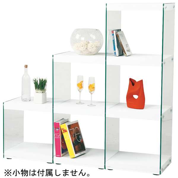 「お取寄品」 インテリア家具 ステアラック3D HAB-702WH新生活の通販は