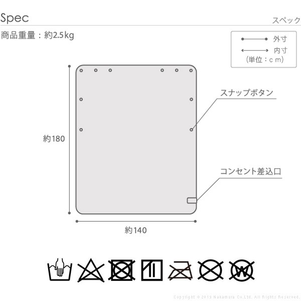 電気毛布 ブランケット 北欧 とろけるフランネル 着る電気毛布 curun