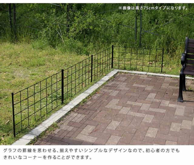 アイアンフェンス 高さ176 「グラフ」 1枚 フェンス アイアン ガーデンフェンス ガーデニング 枠 柵 仕切り 目隠し 境目 クラシカル アンティーク 格子 ベランダ つる 薔薇 バラ 朝顔 園芸 ラティス つるバラ 庭誘引 屋外 【代引不可】_3