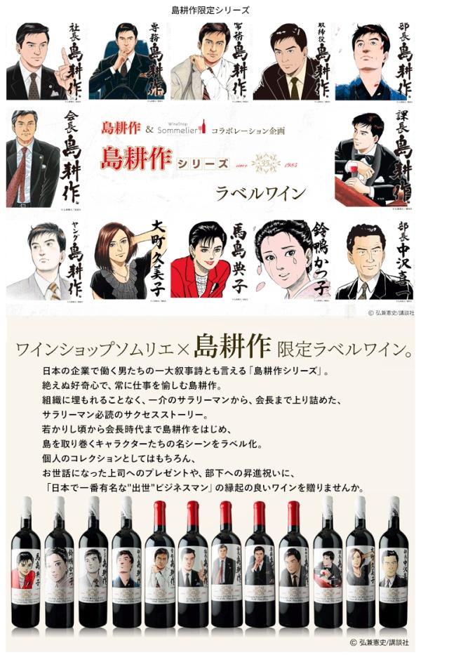 赤ワイン 750ml 島耕作限定シリーズ 専務・島耕作 ラベルワイン（カラク） VINA MARTY ヴィニャ・マーティ 2199010001980_1
