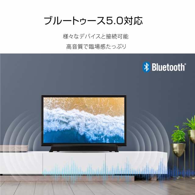 テレビ 24型 チューナーレステレビ ネット動画サービス対応 液晶テレビ