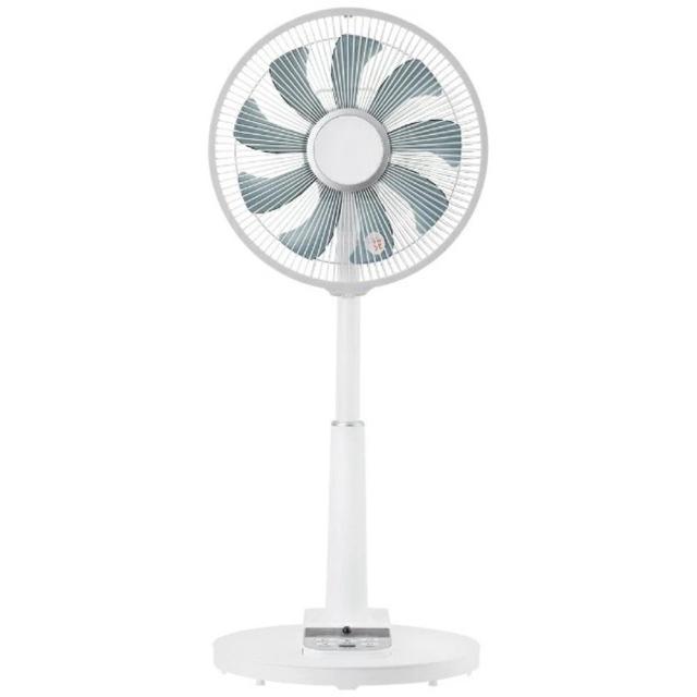 リビング扇風機 DCモーター搭載 リモコン式 30cm 9枚羽根 CNET シィー・ネット CFDF307WH_2