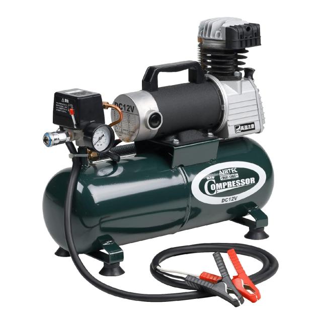 12V・DCエアーコンプレッサー 740070 エアコンプレッサー DC12V用 NAKATOMI DCP-12BC 【代引不可】