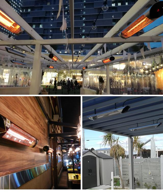 電気ヒーター ペガサスヒーター 防水仕様 屋外 100V 1000W 壁 天井取付モデル こだわりのデザイン Chrester クレスター HEAT-A-101S_7