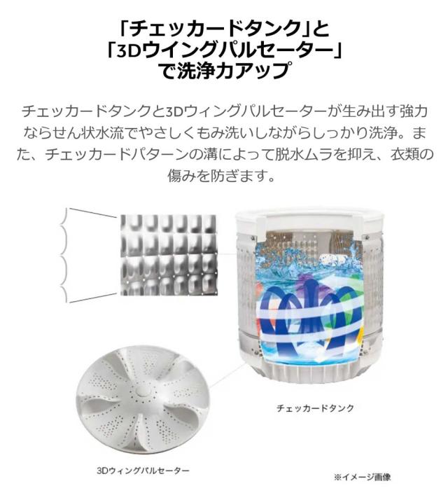 全自動洗濯機 4.5kg 風乾燥機能 1人暮らし 省エネ 新生活 Haier ハイアール JW-U45B-K