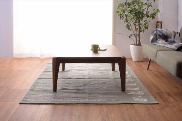 こたつ 電気こたつ 炬燵 コタツテーブル 105×75cm 長方形 おしゃれ 石英管温風ヒーター センターテーブル こたつ布団がズレにくい 角型 VOL.670 KT-108 の通販は