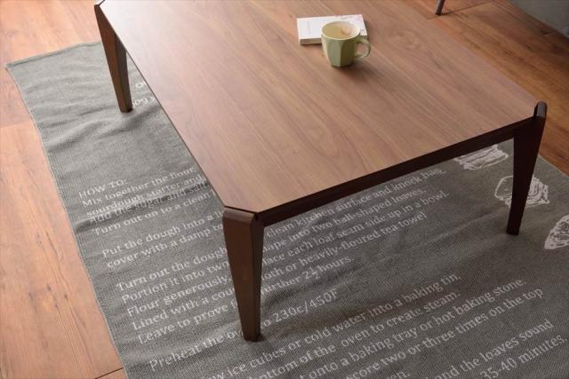 こたつ 電気こたつ 炬燵 コタツテーブル 105×75cm 長方形 おしゃれ 石英管温風ヒーター センターテーブル こたつ布団がズレにくい 角型 VOL.670 KT-108 の通販は