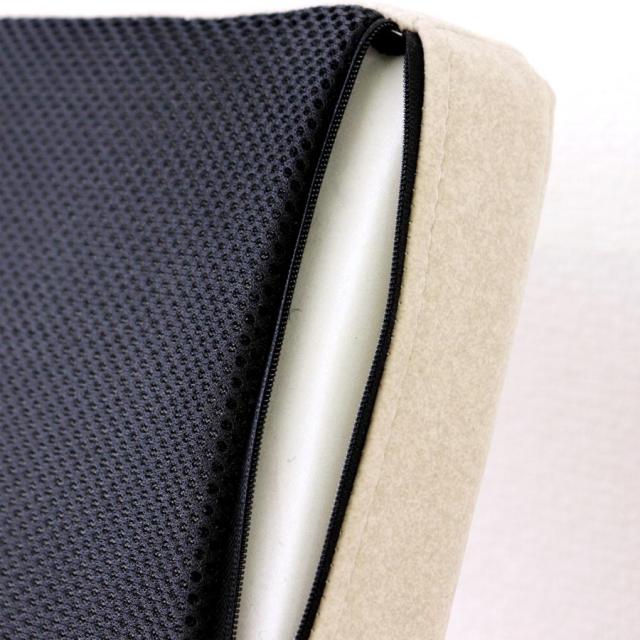 ペットベッドマット付き ペット用品 ペット家具 ペットベッド ベッド かわいい おしゃれ マットレス付き  Sサイズ PB-TI-S-WH_5
