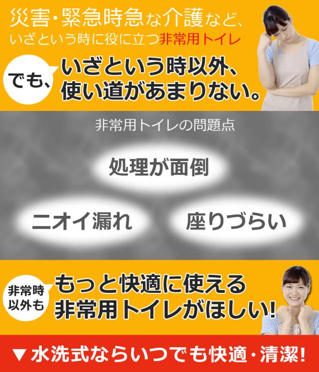 ポータブルトイレ ポータブル水洗トイレ 21L トイレ介護 水洗式 トイレ タンク取り外しタイプ 洋式 介護用トイレ 携帯トイレ 簡易トイレ 水洗トイレ 非常用トイレ 災害用トイレ 携帯トイレ 防災グッズ アウトドア 介護 防災 車中泊 SunRuck サンルック_2