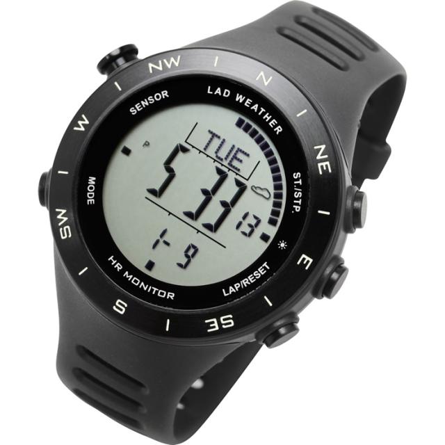 メンズ 腕時計 アウトドアウォッチ 心拍計測 高度計 気圧計 気温計 方位計 天気予測ができるデジタルウォッチ 多機能時計 ラドウェザーの通販はau Pay マーケット E Mix