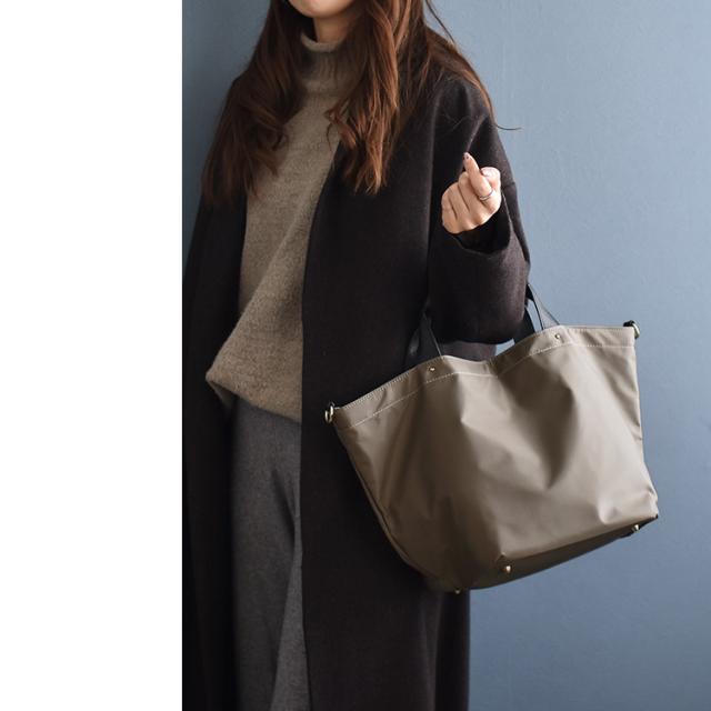 レビュー企画対象 母の日 トートバッグ レディース 大きめ 本革 高密度ナイロン 大容量 通勤バッグ 本革ハンドル 本牛革 オトナ女の通販はau Pay マーケット Vitafelice