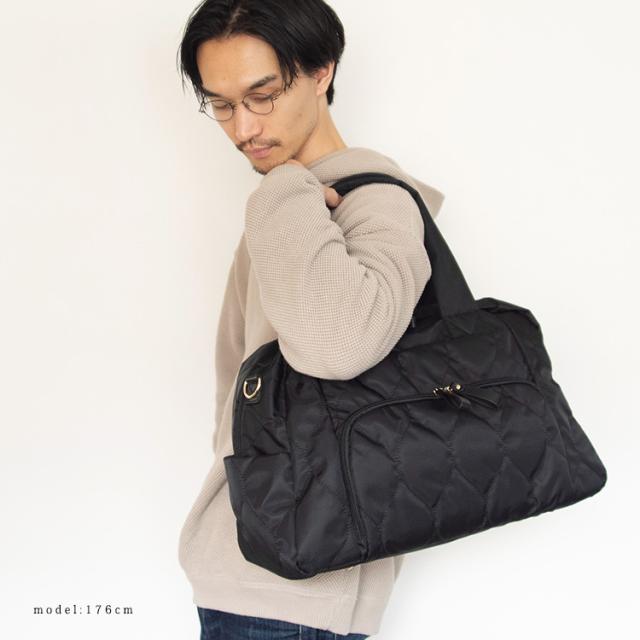 マザーズバッグ トート 軽量 キルティング ボストンバッグ 旅行 ブラック 黒 楽天市場】【クーポンで30％OFF】マザーズバッグ マザーバッグ