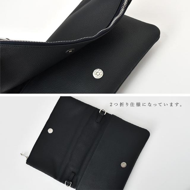 クラッチバッグ メンズ 大きめ 本革 結婚式 2way 大容量 リアルレザー