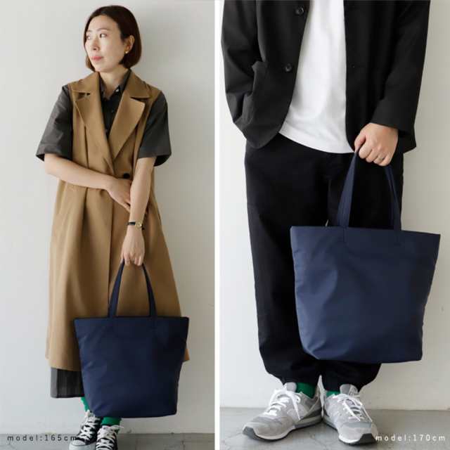2WAY ZIP ポケット A4 トートバッグ （トートバッグ）｜green