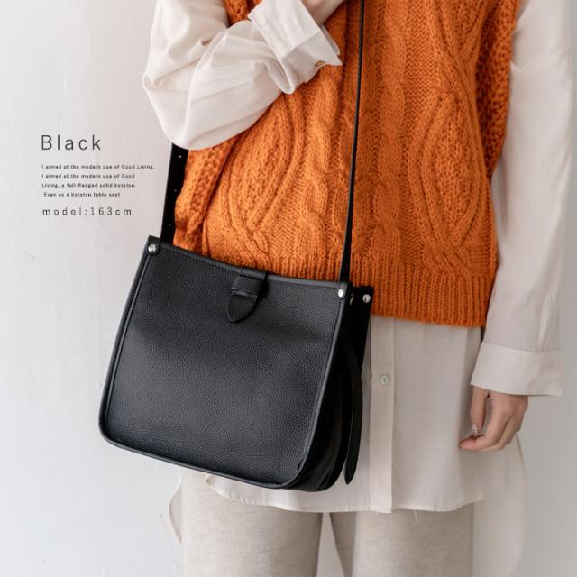 ショルダーバッグ レディース 斜めがけ 大人 小さめ 本革 a5 スクエア