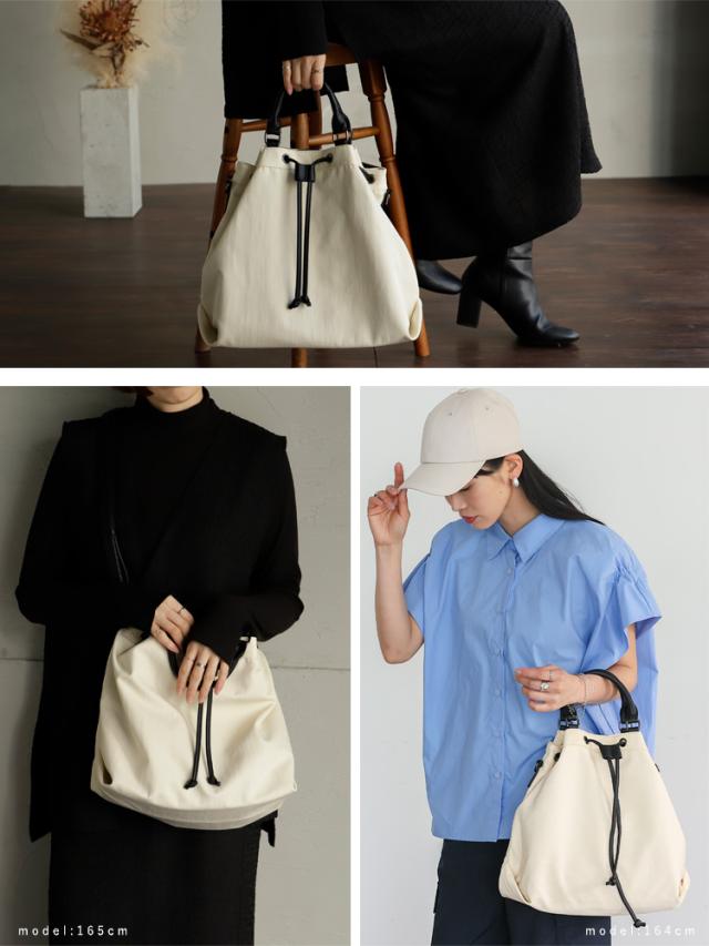 【もち】Brady 　巾着バッグ [ブラック] 楽天市場】Brady ブレディ ツイル 2way 巾着型 ショルダー
