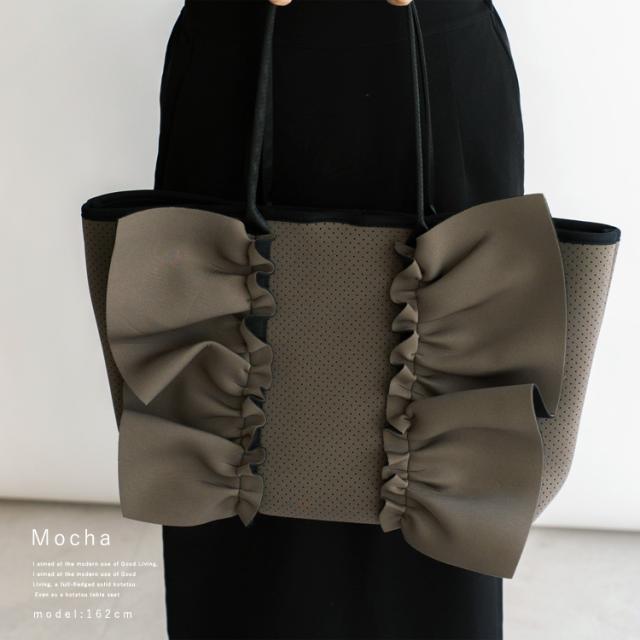 トートバッグ レディース 大きめ ネオプレーン バッグ a4 大容量 大人