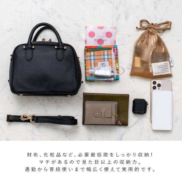 ハンドバッグ レディース 本革 普段使い ショルダーバッグ 小さめ 大人