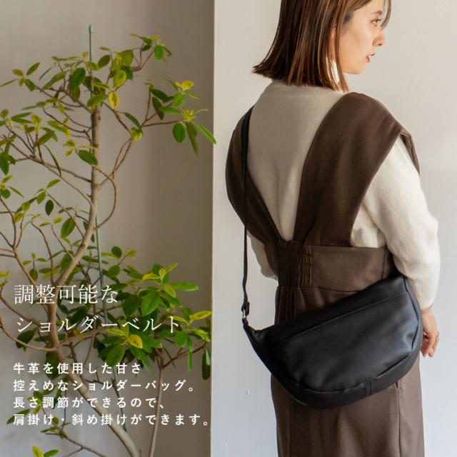 上部ファスナーヌビバッグ　ダークグレー×ムーンスター　ショルダーベルト付き 上部ファスナーヌビバッグ ダークグレー×ムーンスター