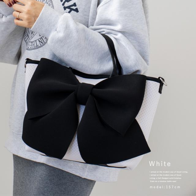 トートバッグ レディース 軽量 ネオプレーン バッグ 通勤 通学