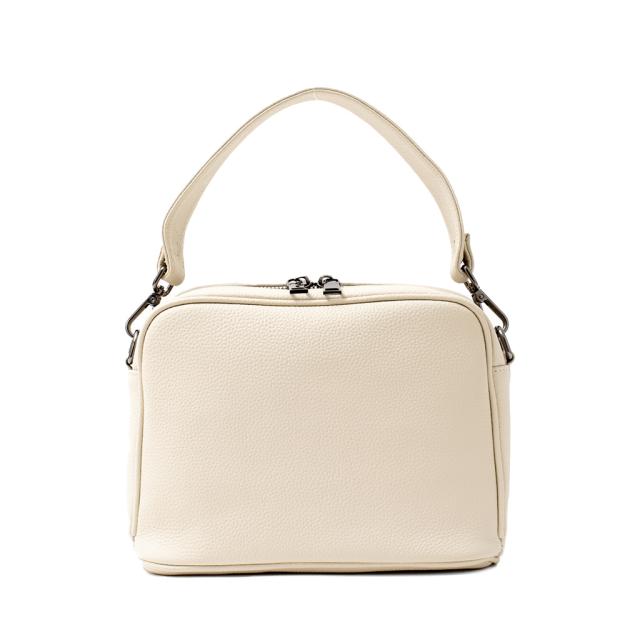 ハンドバッグ レディース 斜めがけ 小さめ 本牛革 レザー スクエア