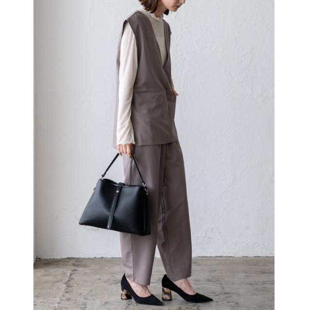 ショルダーバッグ レディース 斜めがけ 合皮 大人 軽量 小さめ セレモニーバッグ 2way ワンハンドル 自立 通勤 仕事バッグ ハンドバッグ inb-90075p新生活の通販は