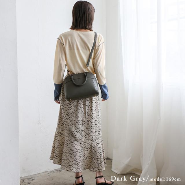 ハンドバッグ レディース a5 本革 ラウンドファスナー セレモニー