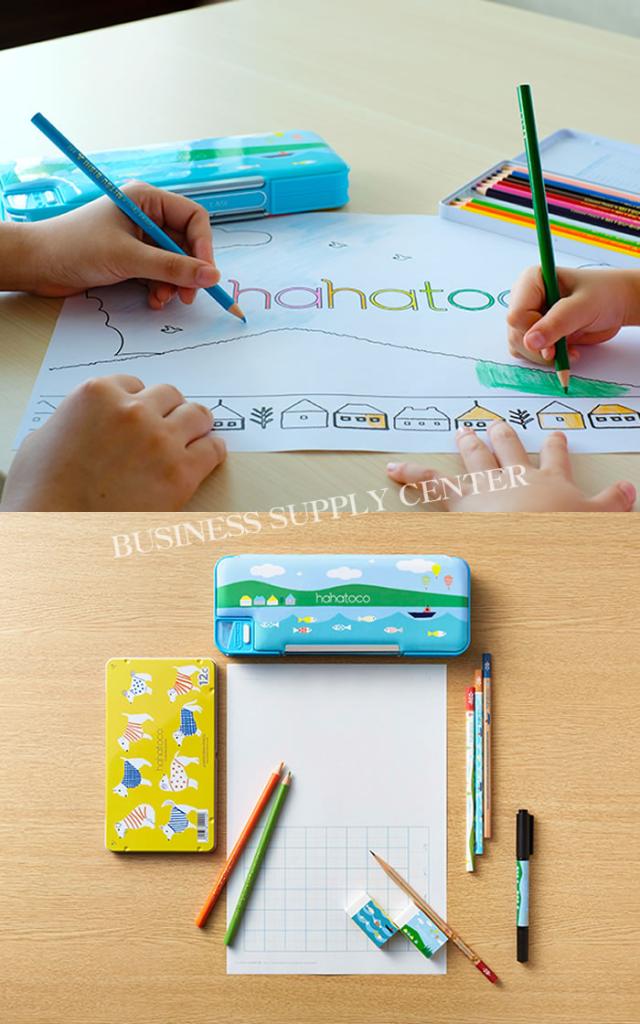 三菱鉛筆 Hahatoco ハハトコ 筆入れ P1300btht01 両開き 筆箱 ペンケースの通販はau Pay マーケット ビジネスサプライセンター