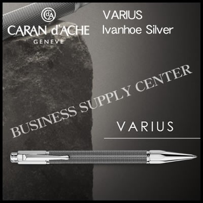 Caran d´Ache(カランダッシュ) ボールペン VARIUS Ivanhoe Silver