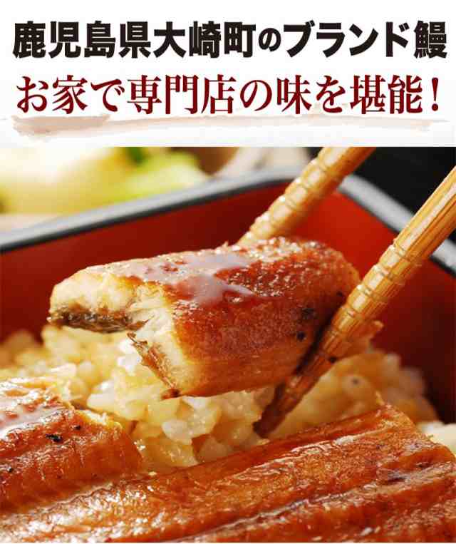 父の日 プレゼント ギフトうなぎ 食べ物 グルメ 蒲焼き 国産 鹿児島産