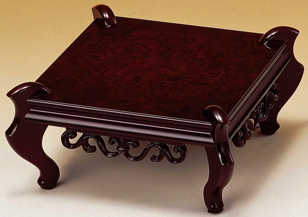 高級木製花台 小卓 8号 26cm 紫丹調 華台木製花台です 和室 華道 園芸 床の間 内祝 新築祝 フラワースタンド 華道の通販はau Pay マーケット 山家漆器店