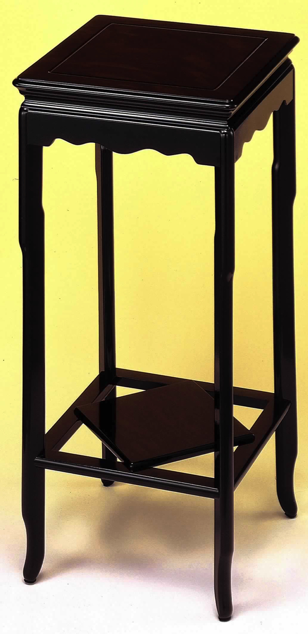 高級木製花台 懸崖台 30cm 黒丹調 華台木製花台です 和室 華道 園芸 床の間 内祝 新築祝 フラワースタンド 華道の通販はau Pay マーケット 山家漆器店