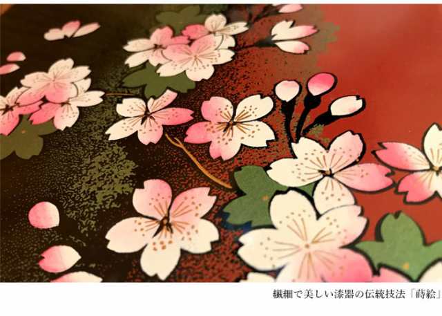 贈る漆器の屏風時計 木製 蒔絵 富士山に鶴と桜 結婚祝い 置き時計 父の日 母の日 敬老の日 日本土産 和柄 新築祝 記念品 内祝 贈り物  プの通販はau PAY マーケット - 山家漆器店 | au PAY マーケット－通販サイト