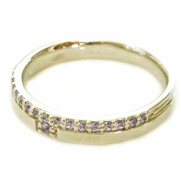 結婚指輪 イエローゴールド K10 マリッジリング ペアリング ダイヤモンド ペア2本セット K10yg ダイヤ