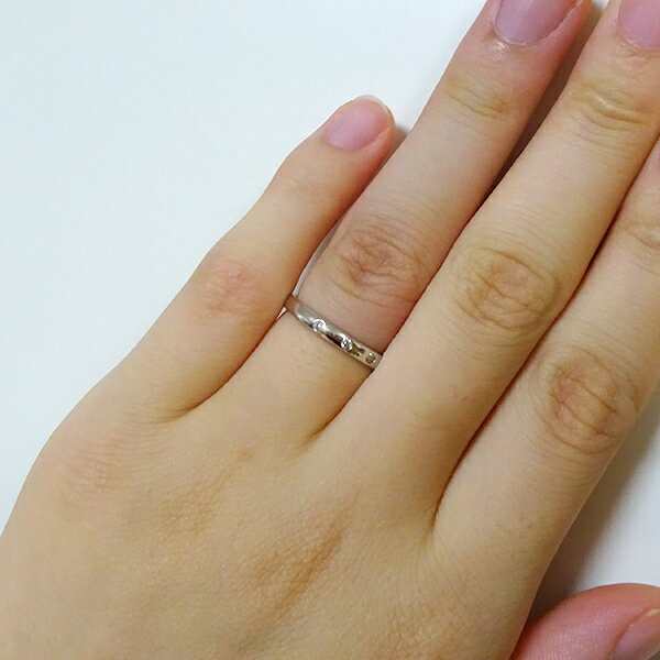 結婚指輪 マリッジリング ホワイトゴールドk10 ペアリング ダイヤモンド ペア2本セット K10wg ダイヤ - www.velydes.com