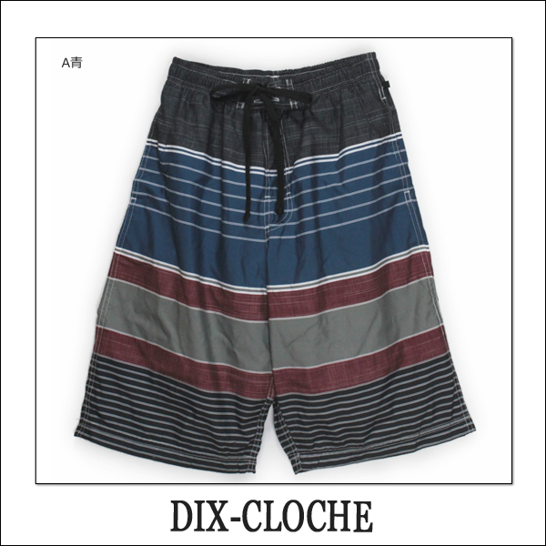 メンズ 水着 4757 Dix Cloche サーフパンツ A青 B赤 M L Ll メンズ 水着 大きいサイズあり サーフパンツ 海パン スイムパンツの通販はau Pay マーケット すまいるまこ店