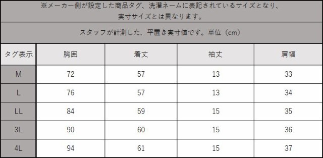 レディース 無地 半袖 ｔシャツ M 9号 L 11号 Ll 13号 3l 15号 4l 17号 オフホワイト ブラック ネイビー チャコールグレー Wk 0068 Laruの通販はau Pay マーケット すまいるまこ店