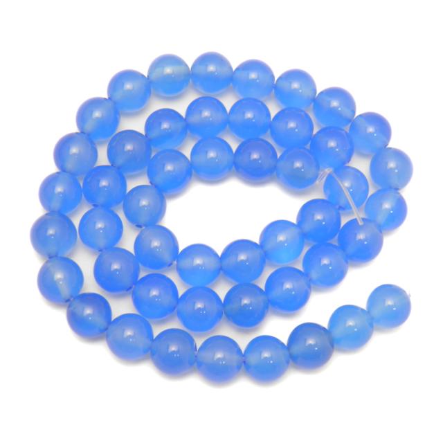 パワーストーン ブルーカルセドニー 8mm 一連