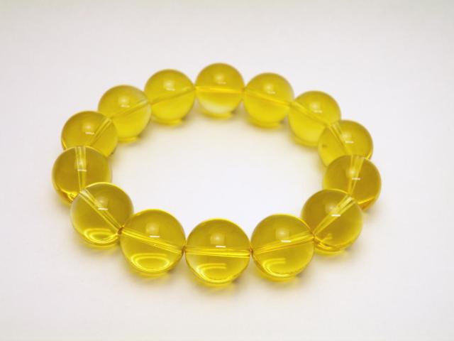 ENDLESS_16mmブレスレット】 シトリン 16mm玉 風水 パワーストーン